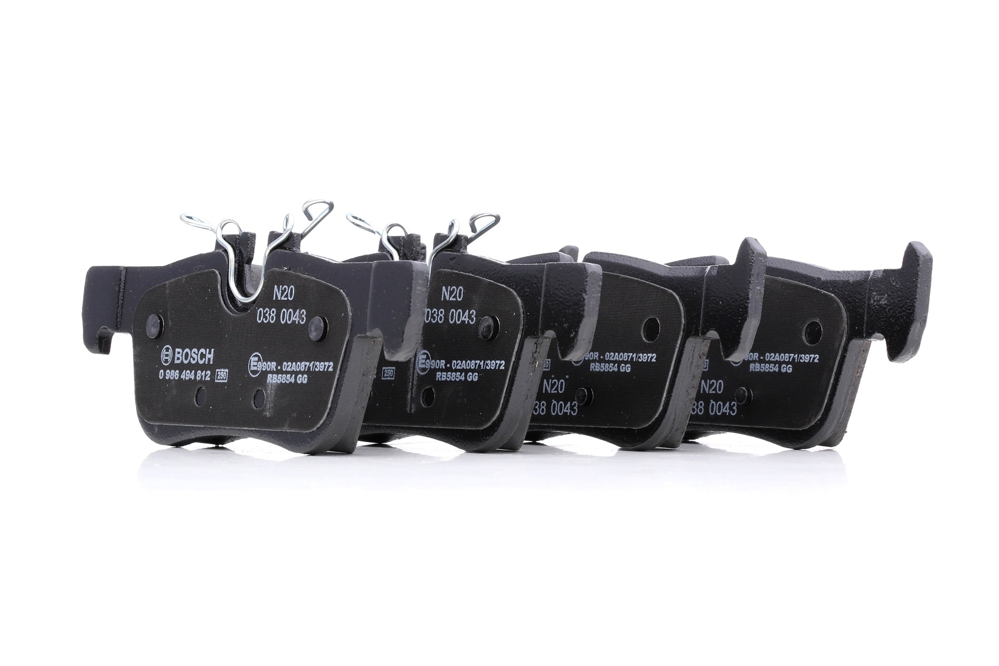 BOSCH Plaquettes De Frein 0 986 494 812 Jeu De Plaquettes De Frein,Jeu de plaquettes de frein, frein