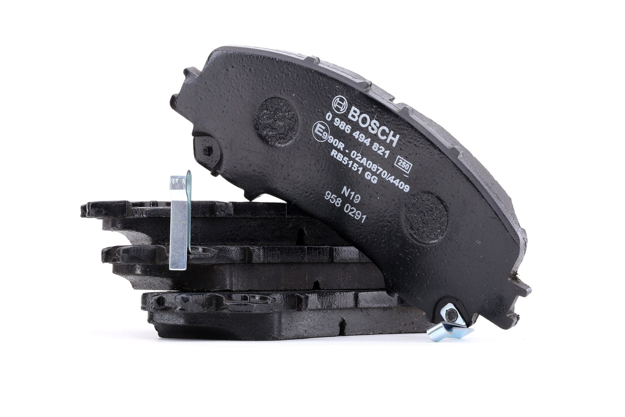 BOSCH Plaquettes De Frein 0 986 494 821 Jeu De Plaquettes De Frein,Jeu de plaquettes de frein, frein