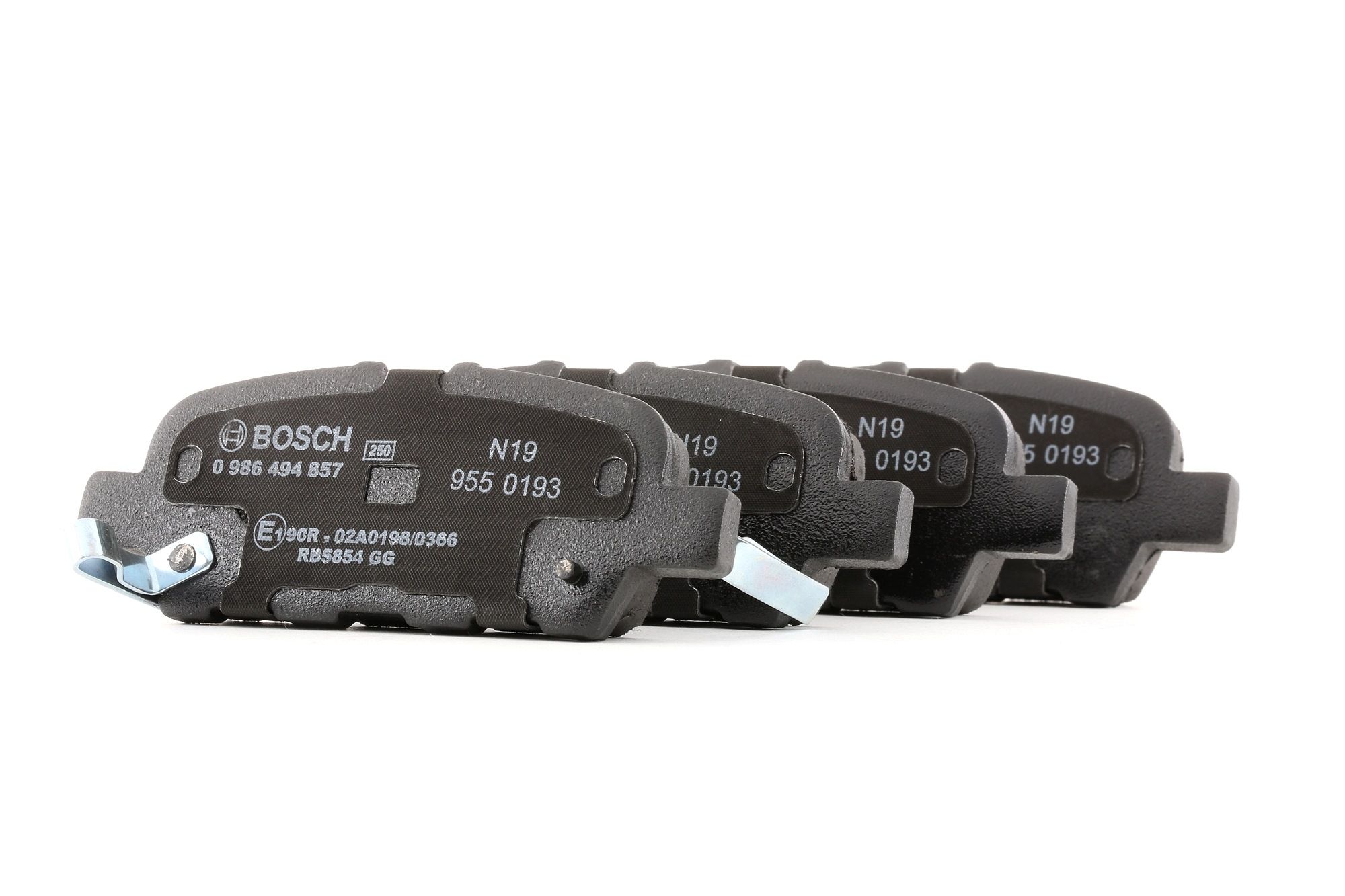 BOSCH Plaquettes De Frein 0 986 494 857 Jeu De Plaquettes De Frein,Jeu de plaquettes de frein, frein