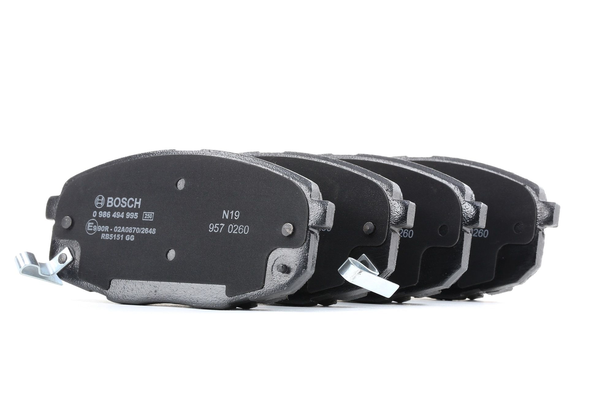 BOSCH Plaquettes De Frein 0 986 494 995 Jeu De Plaquettes De Frein,Jeu de plaquettes de frein, frein