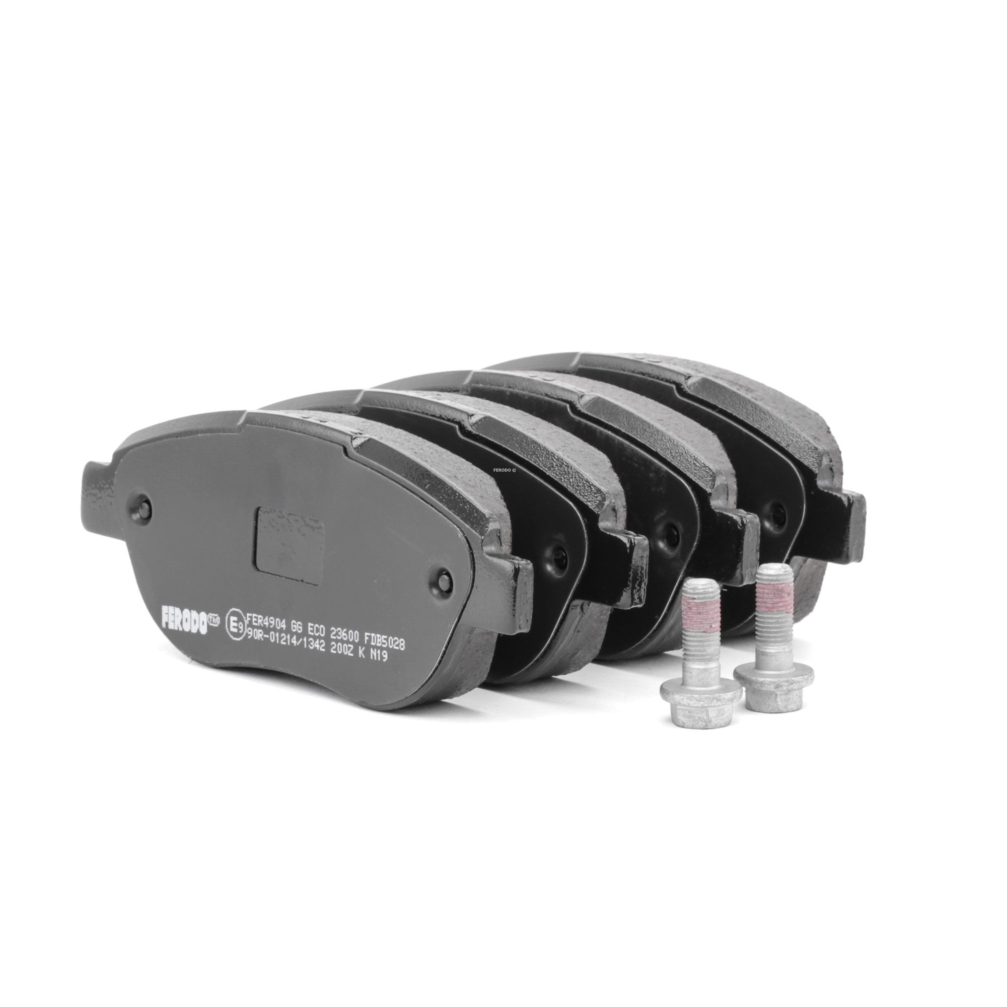 FERODO Bremsbeläge PREMIER ECO FRICTION FDB5028 Bremsklötze,Scheibenbremsbelag PEUGEOT,CITROËN,206 Schrägheck 2A/C,207 WA_, WC_,307 SW 3H,207 CC WD_