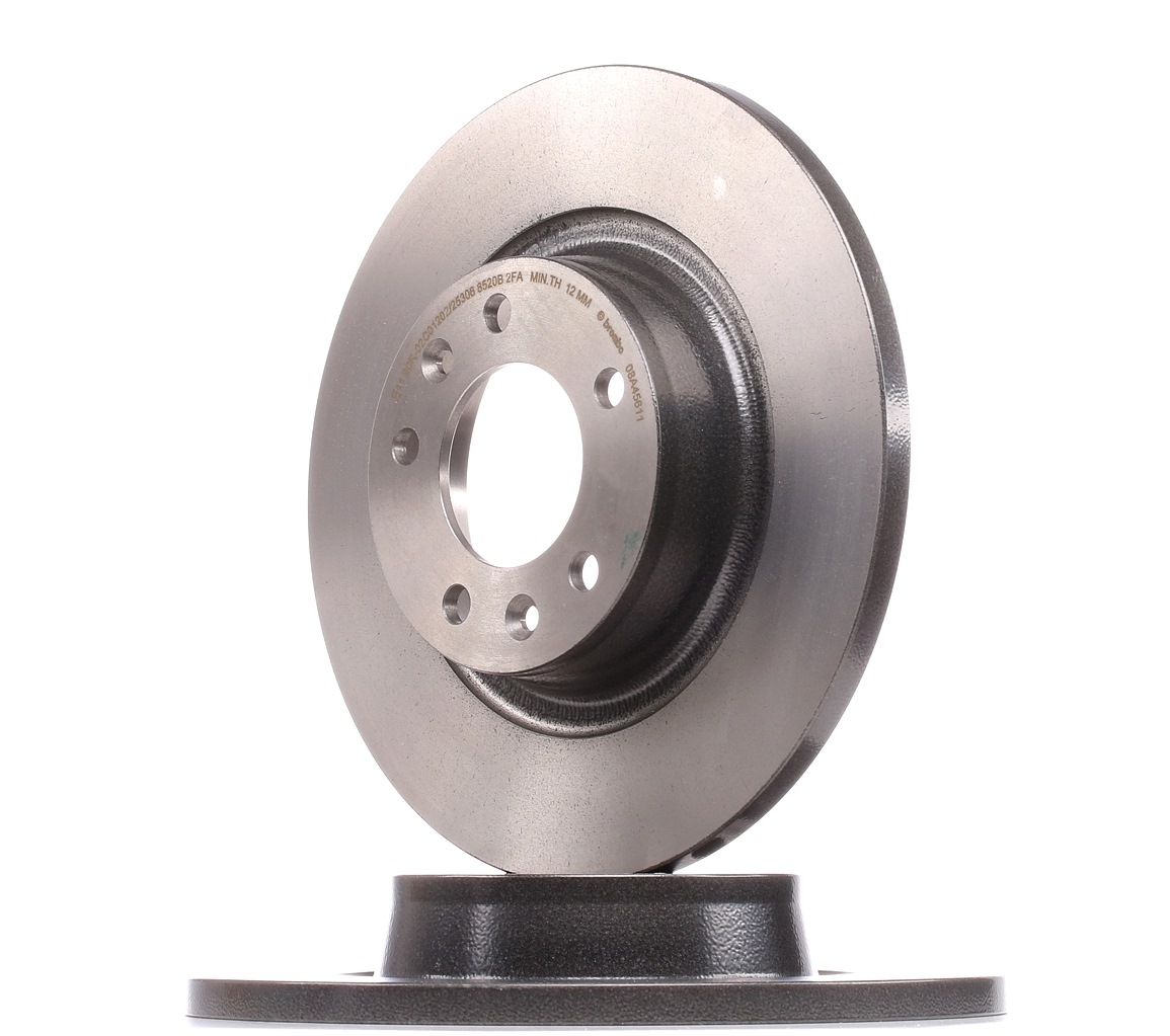 BREMBO Disques De Frein 08.A456.11 Frein à Disque,Disque de frein FIAT,PEUGEOT,TOYOTA,SCUDO 270_,SCU