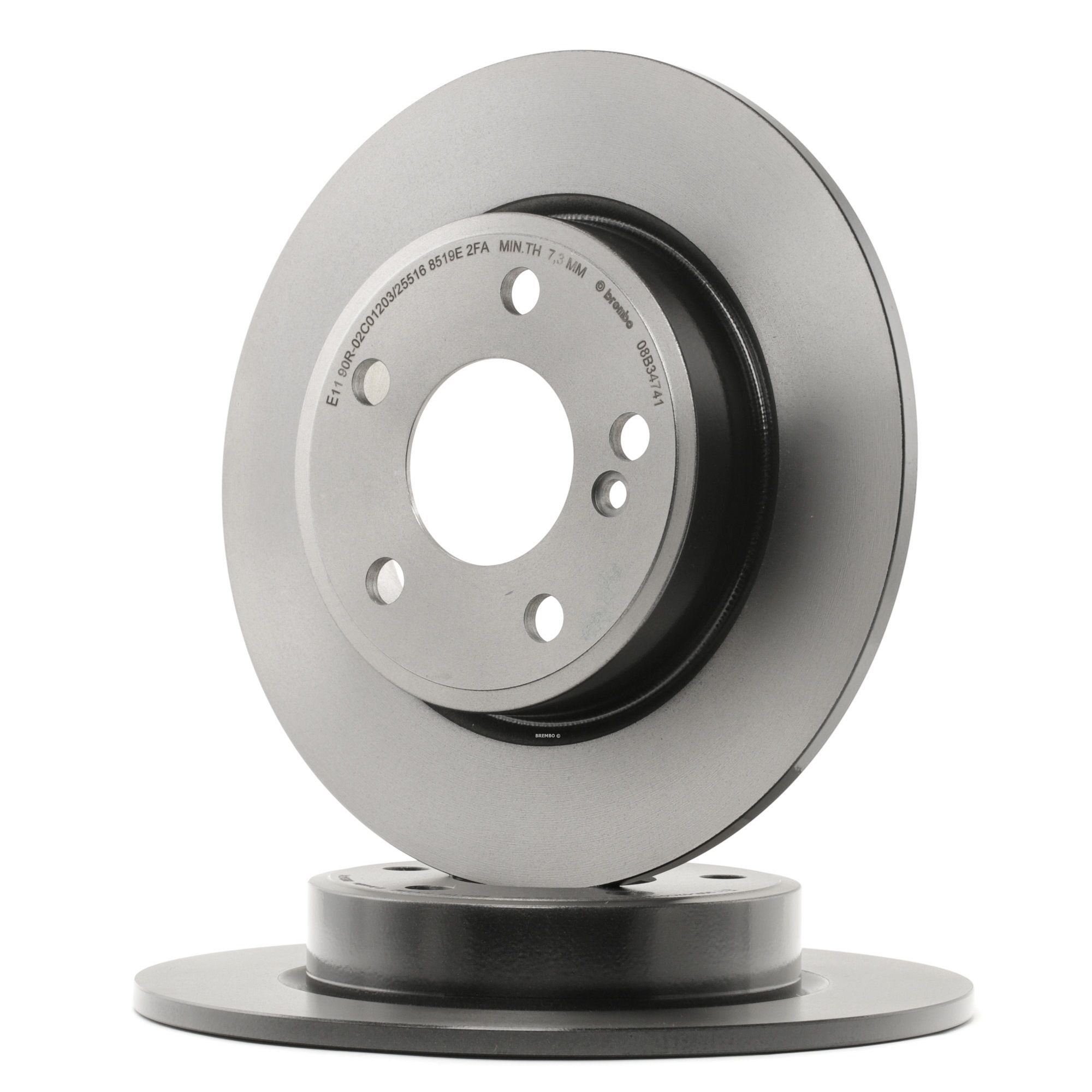 BREMBO Disques De Frein 08.B347.41 Frein à Disque,Disque de frein MERCEDES-BENZ,CLASE A W176,CLASE B