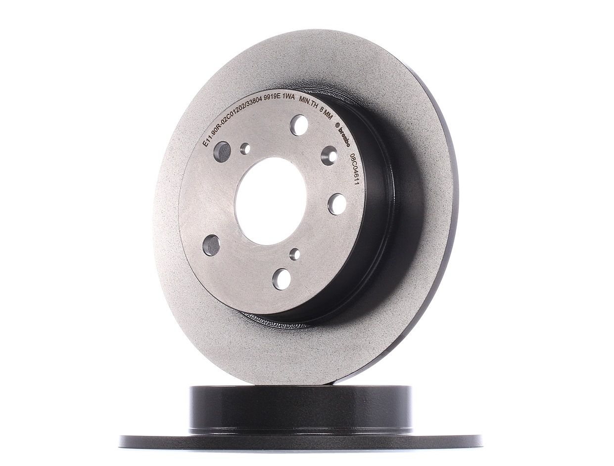 BREMBO Disques De Frein 08.C046.11 Frein à Disque,Disque de frein SUZUKI,SX4 S-Cross,VITARA LY