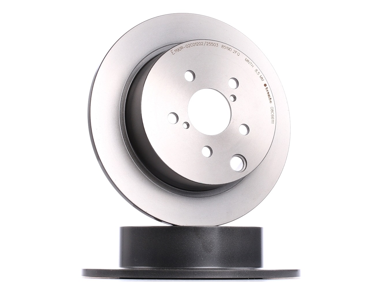 BREMBO Disques De Frein 08.C661.11 Frein à Disque,Disque de frein SUBARU,XV,FORESTER SJ,IMPREZA Sedá