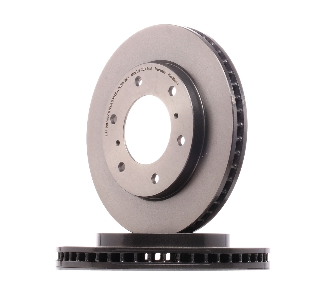 BREMBO Disques De Frein 09.A868.11 Frein à Disque,Disque de frein FIAT,MITSUBISHI,FULLBACK Pick-up 5