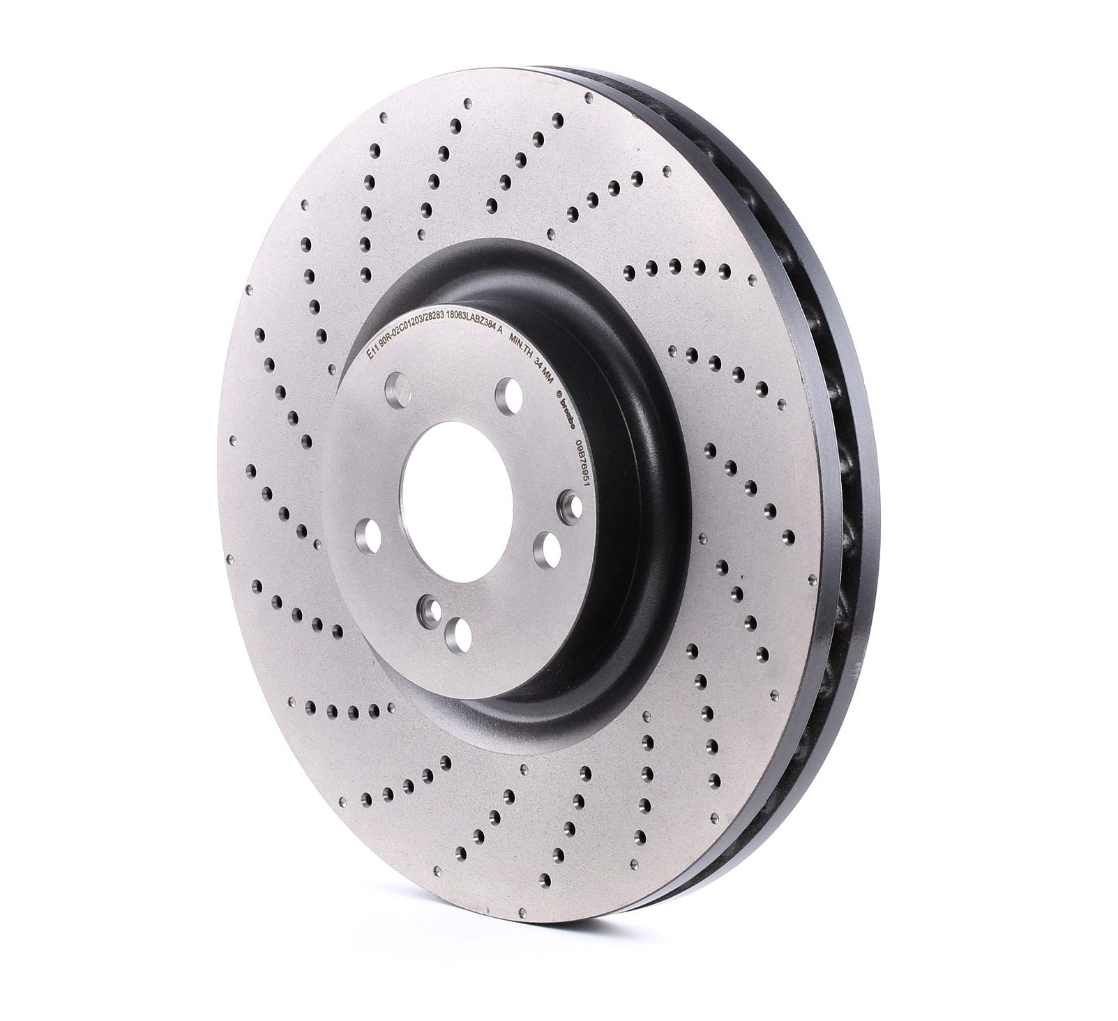 BREMBO Disques De Frein COATED DISC LINE 09.B769.51 Frein à Disque,Disque de frein MERCEDES-BENZ,CLA