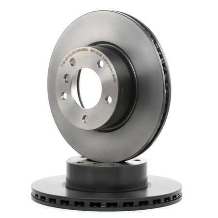 Bremsscheibe Bremsscheibendicke: 24mm, Lochanzahl: 5, Ø: 300mm mit OEM-Nummer 3411 6 854 998