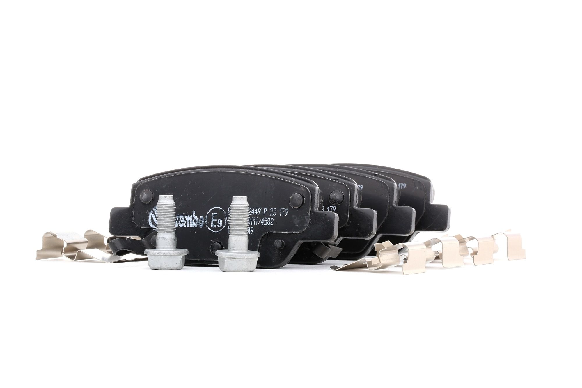 BREMBO Plaquettes De Frein P 23 179 Jeu De Plaquettes De Frein,Jeu de plaquettes de frein, frein à d