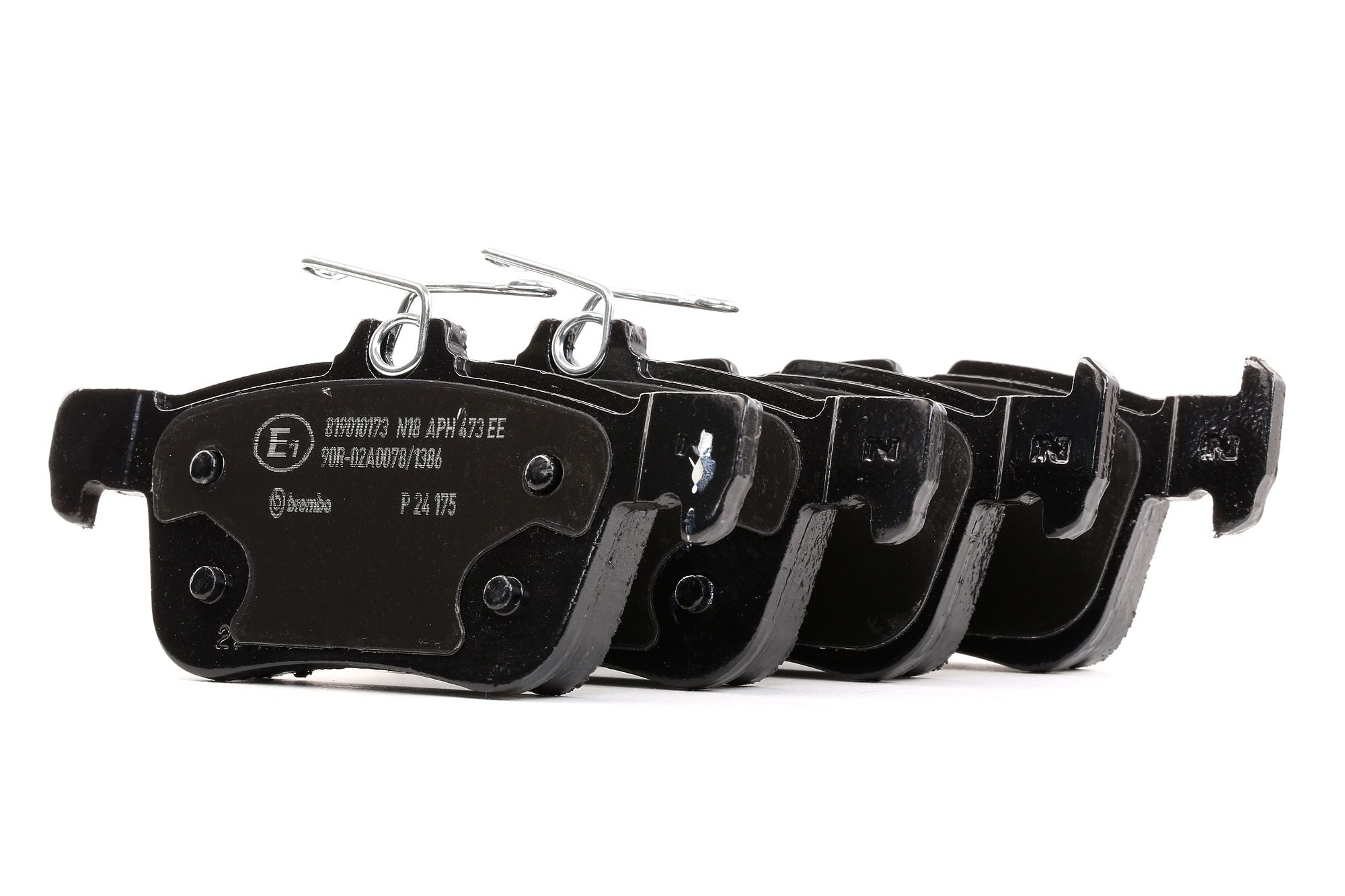 BREMBO Plaquettes De Frein P 24 175 Jeu De Plaquettes De Frein,Jeu de plaquettes de frein, frein à d