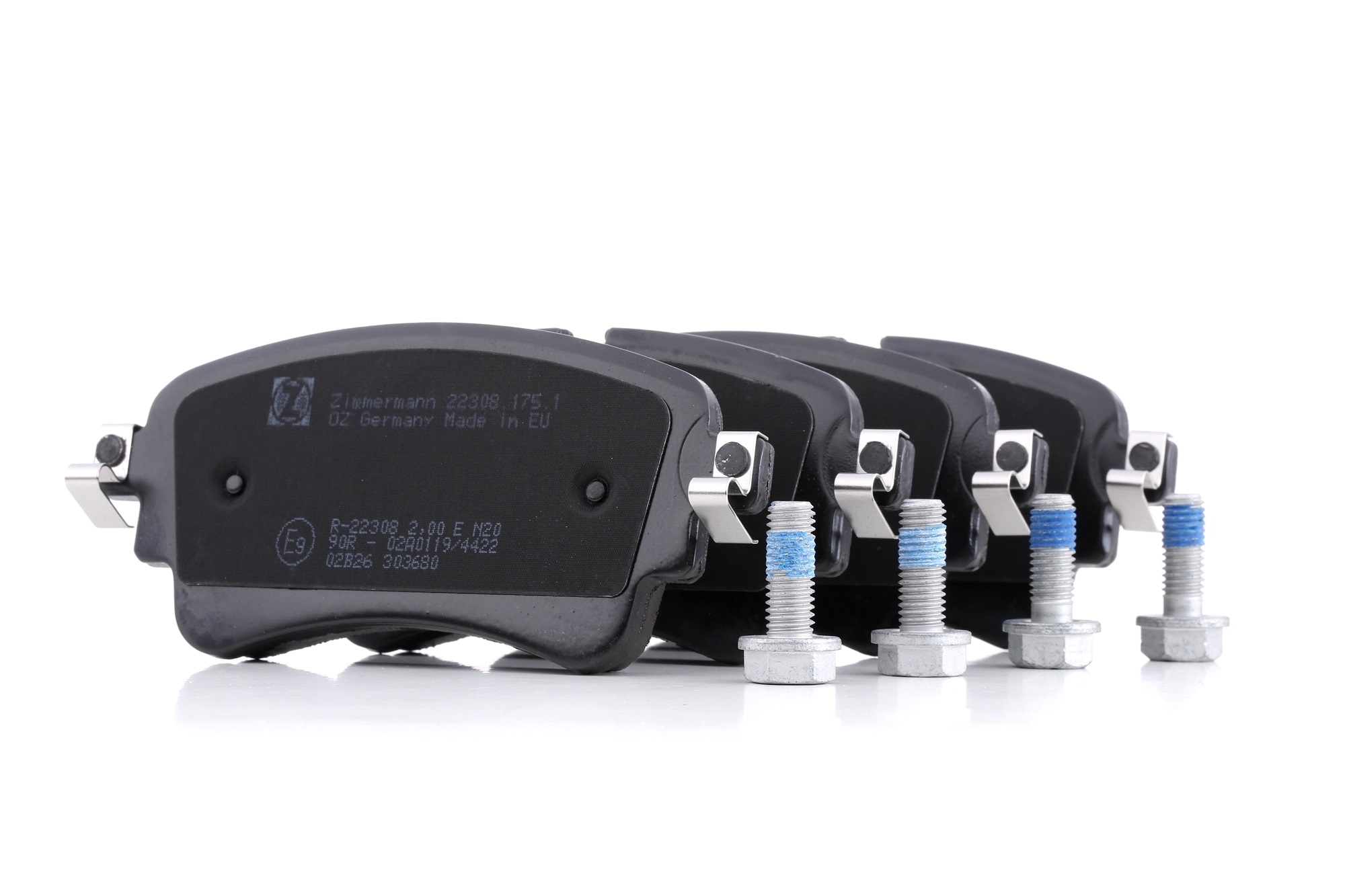 ZIMMERMANN Plaquettes De Frein 22308.175.1 Jeu De Plaquettes De Frein,Jeu de plaquettes de frein, fr