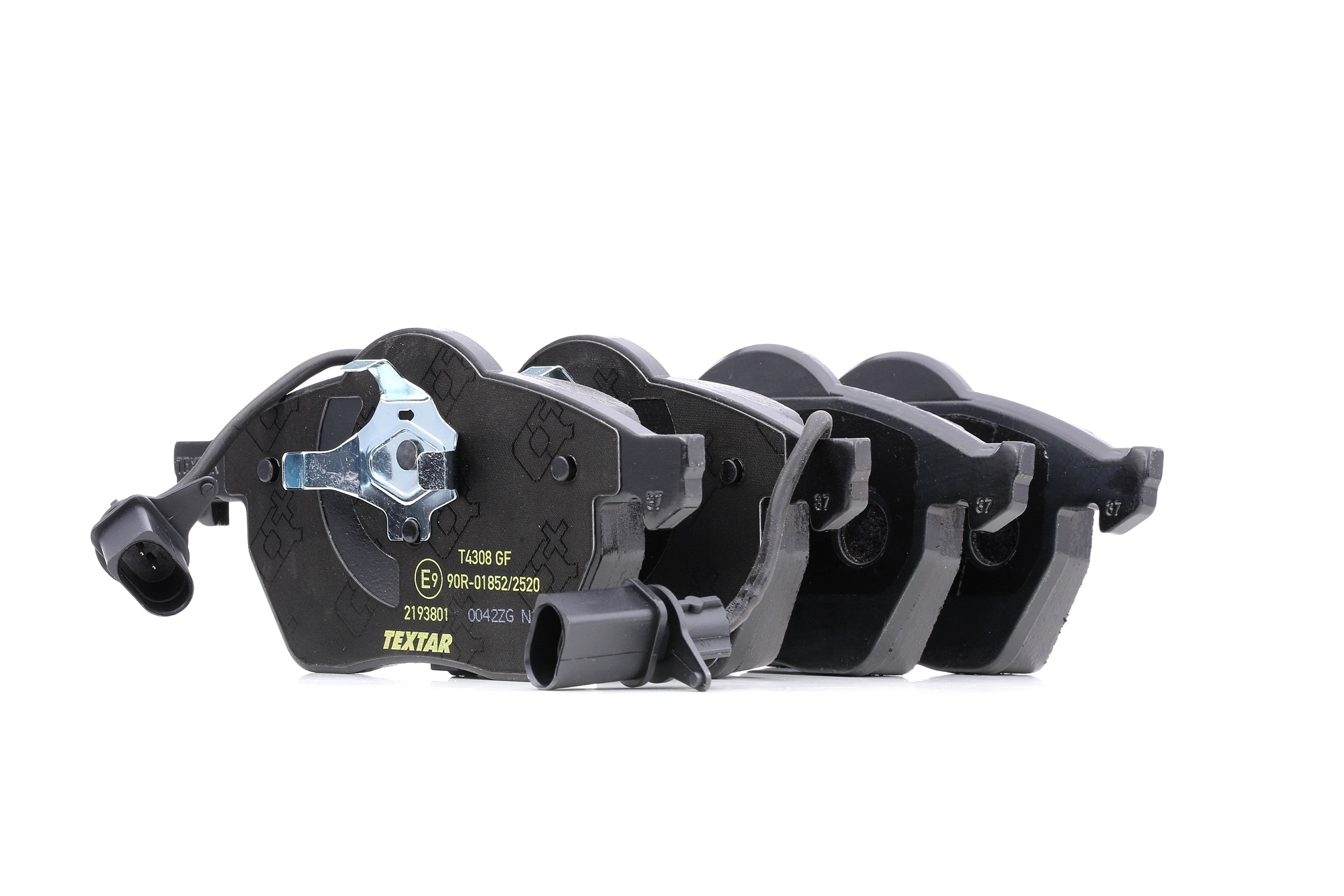 TEXTAR Bremsbeläge Q+ 2193801 Bremsklötze,Scheibenbremsbelag VW,AUDI,PASSAT Variant 3B6,PASSAT Variant 3B5,PASSAT 3B2,PASSAT 3B3,A4 8D2, B5