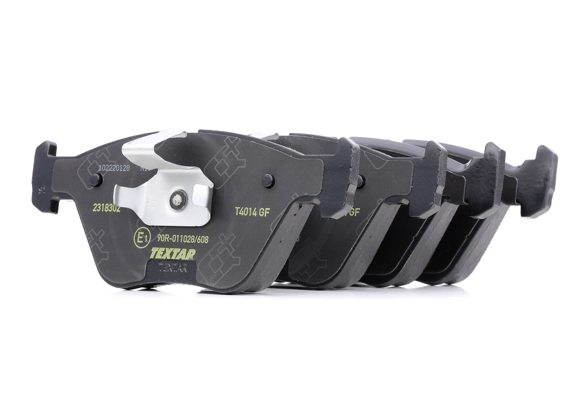 TEXTAR Plaquettes De Frein Q+ 2318302 Jeu De Plaquettes De Frein,Jeu de plaquettes de frein, frein à