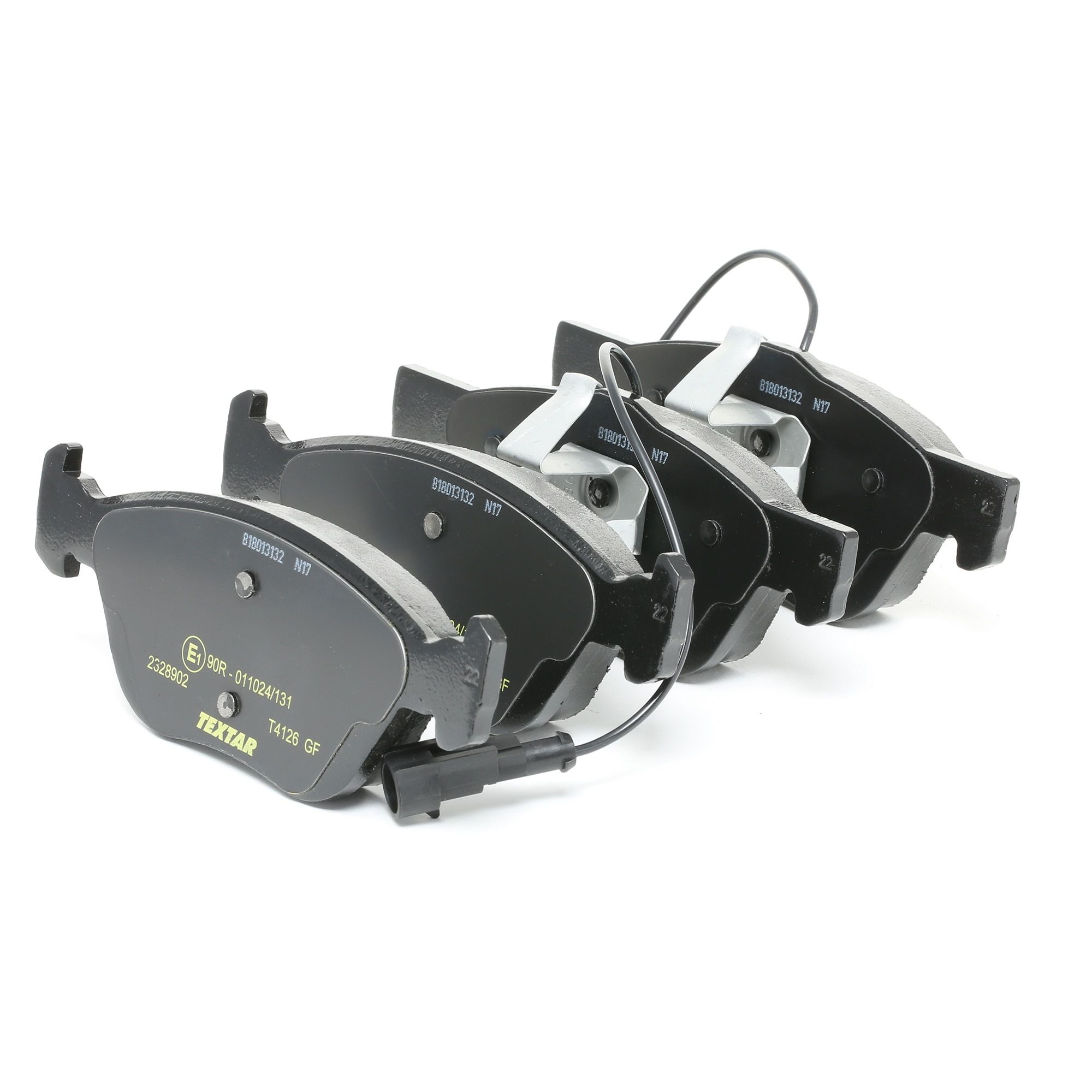 TEXTAR Plaquettes De Frein Q+ 2328902 Jeu De Plaquettes De Frein,Jeu de plaquettes de frein, frein à