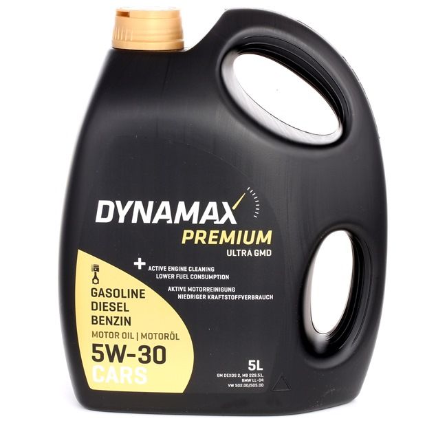 DYNAMAX Aceite de motor 502020 Aceite motor DODGE NITRO 2006 ac 5W-30, Capacidad: 5L, Aceite sintetico 502020