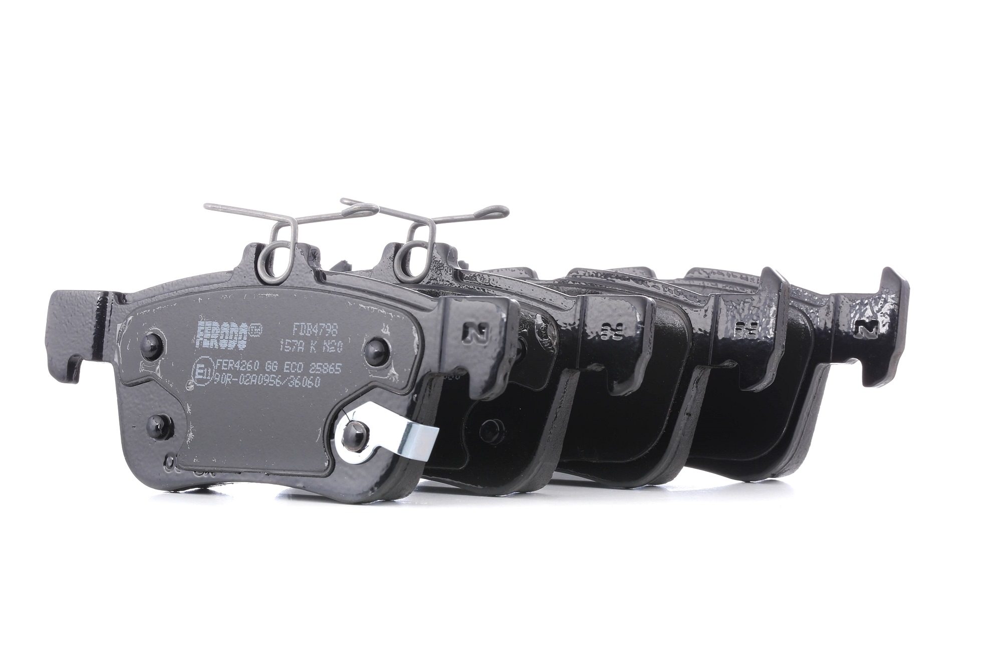 FERODO Plaquettes De Frein FDB4798 Jeu De Plaquettes De Frein,Jeu de plaquettes de frein, frein à di