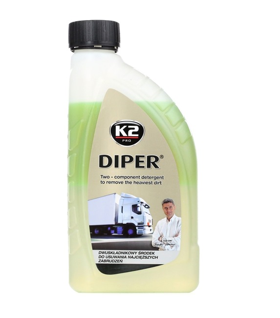 Waschreiniger und Außenpflege K2 M802 für Auto (Flasche, Inhalt: 1l)