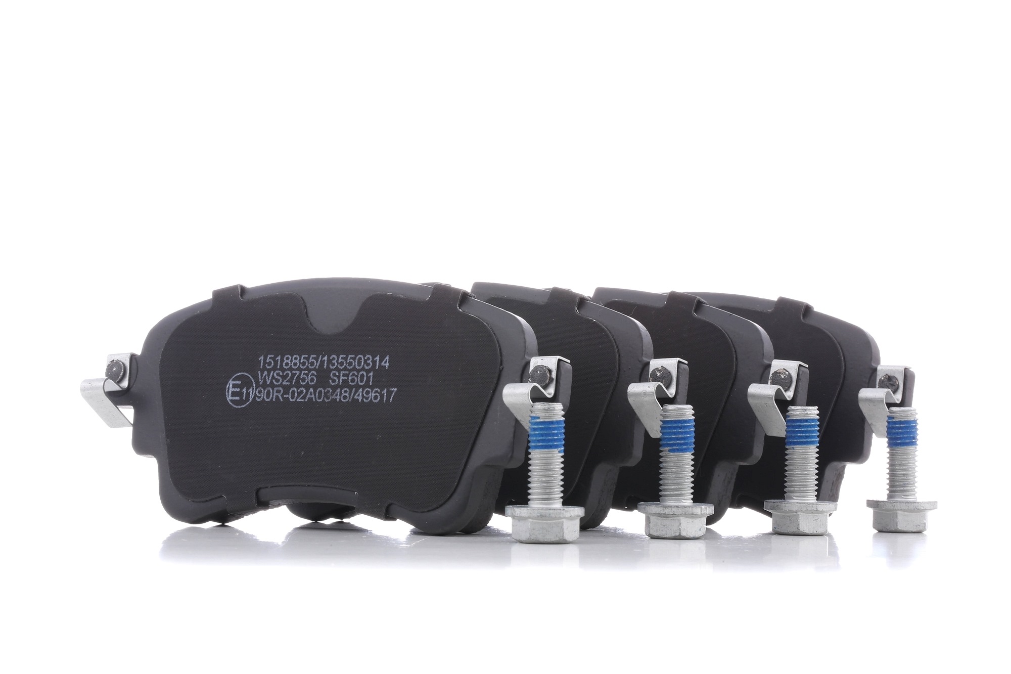 RIDEX Plaquettes De Frein 402B1217 Jeu De Plaquettes De Frein,Jeu de plaquettes de frein, frein à di