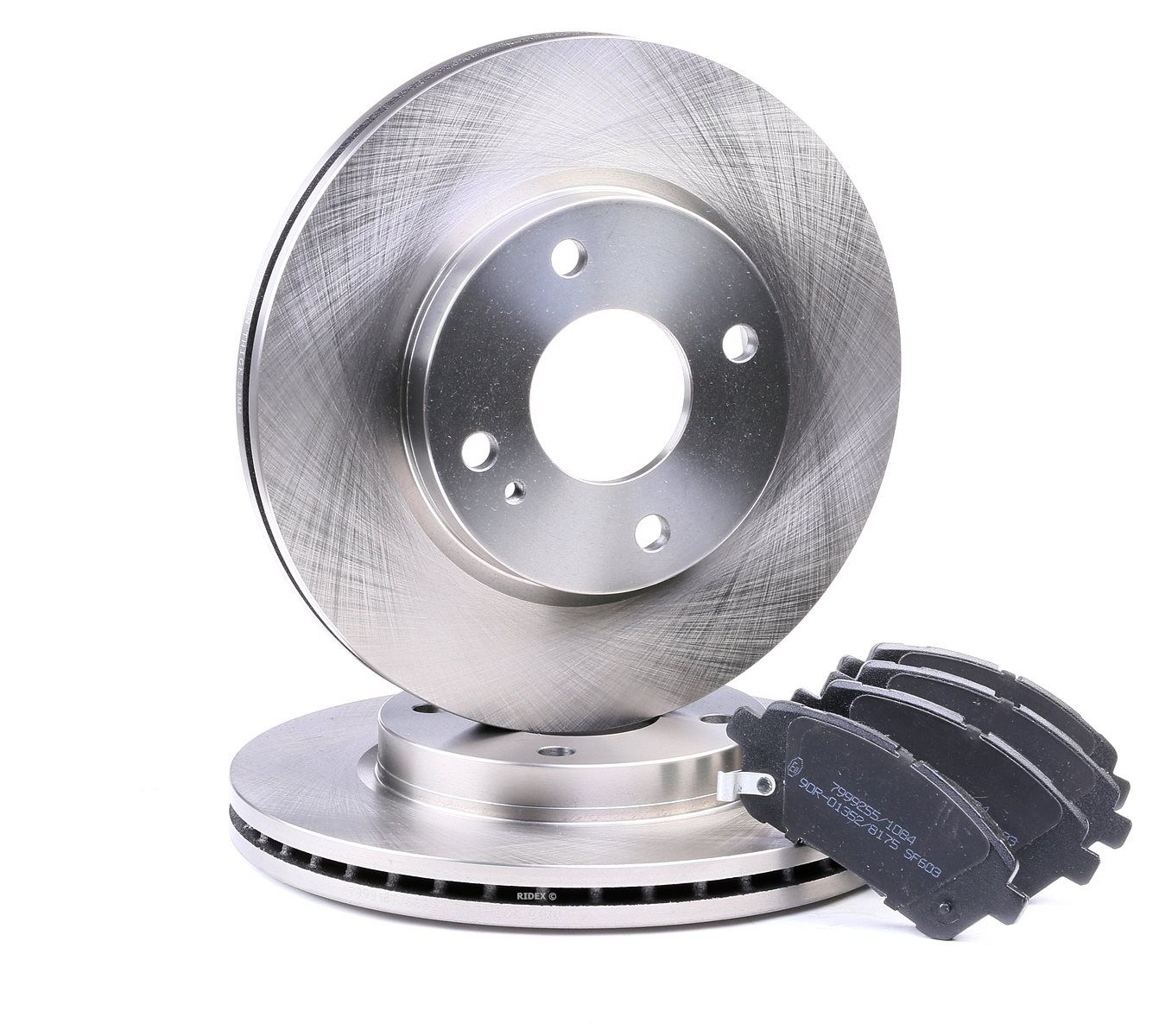 RIDEX Kit de freins, frein à disques 3405B0238 FORD,FIESTA VI,FIESTA VI Van,FIESTA Sedán JA8 JR8