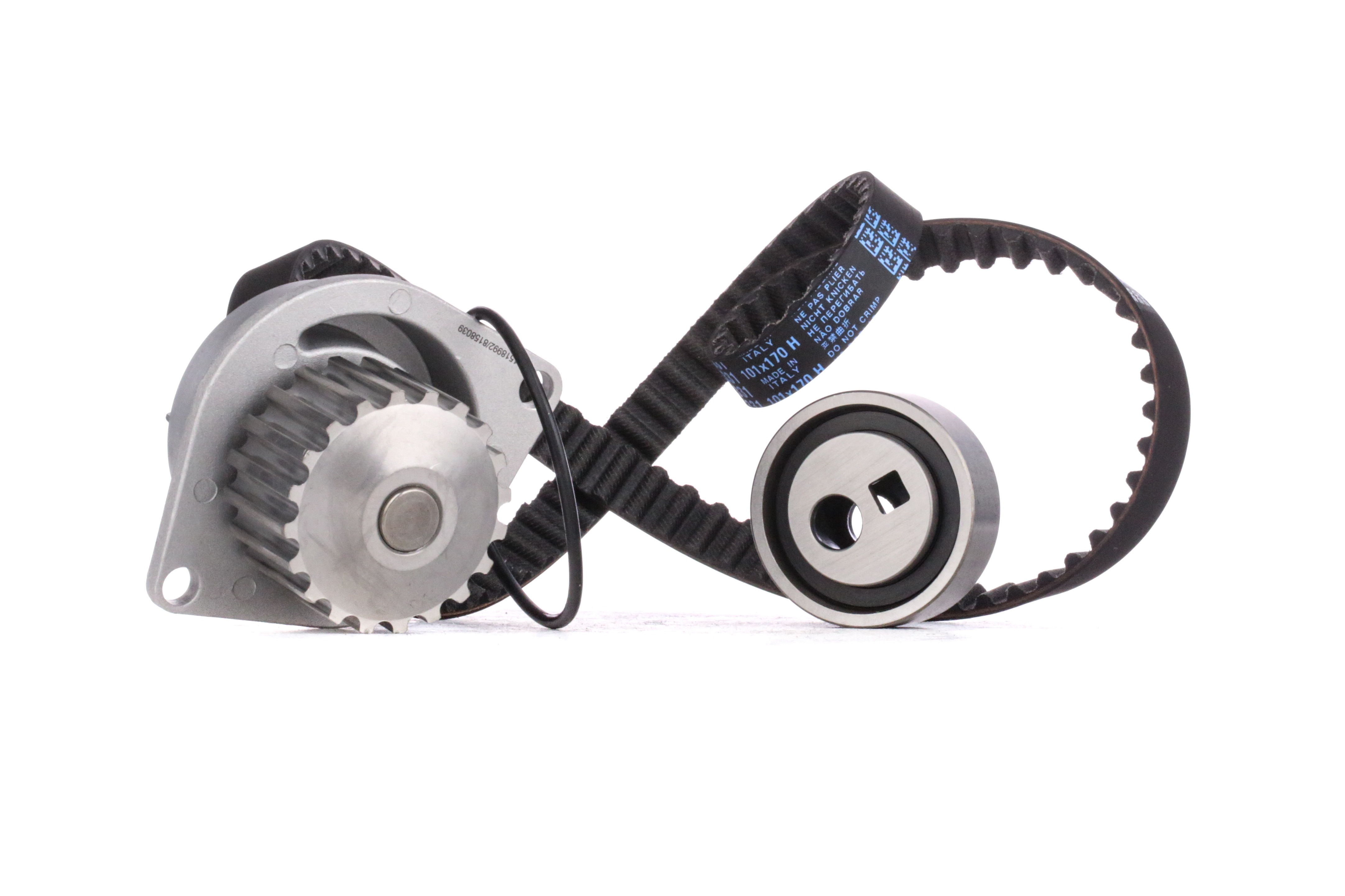 RIDEX Pompe à Eau + Kit De Distribution 3096W0059 Pompe à eau + kit de courroie de distribution PEUG