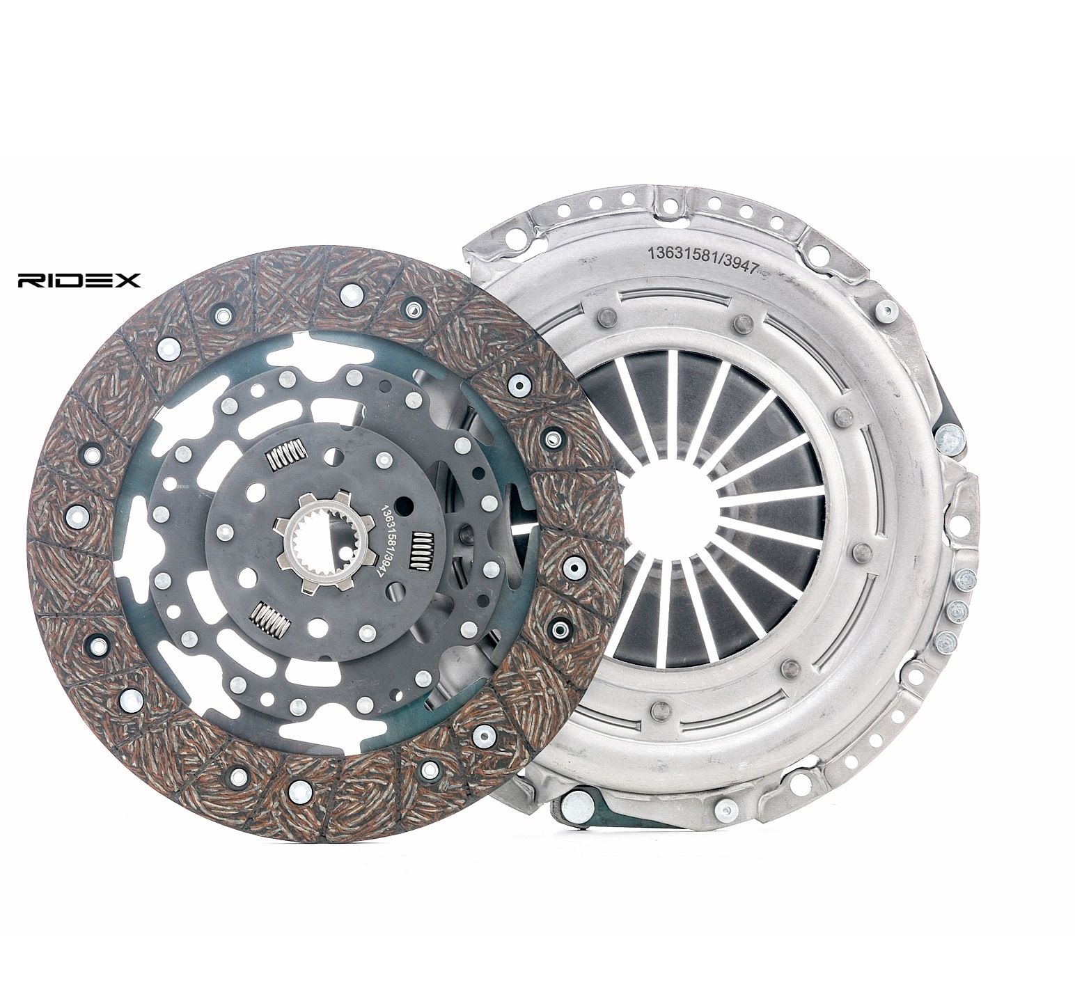 RIDEX Kit d'Embrayage 479C0152 VOLVO,FORD,MAZDA,V50 MW,C30,S40 II MS,S80 II AS,V70 III BW,FOCUS C-MA