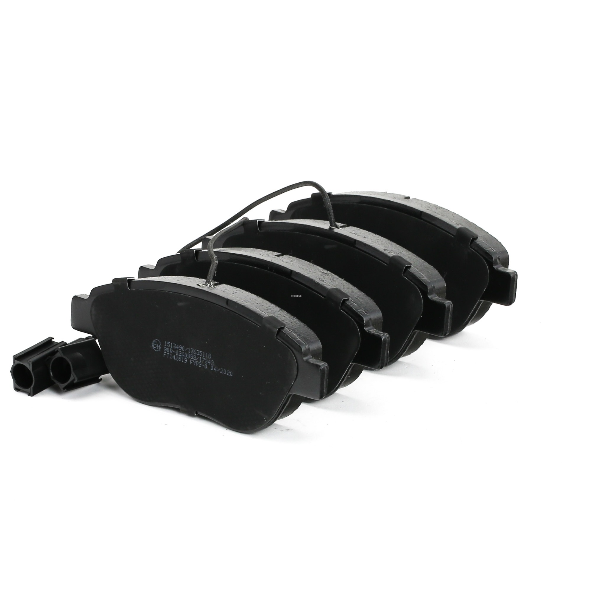 RIDEX Plaquettes De Frein 402B1056 Jeu De Plaquettes De Frein,Jeu de plaquettes de frein, frein à di