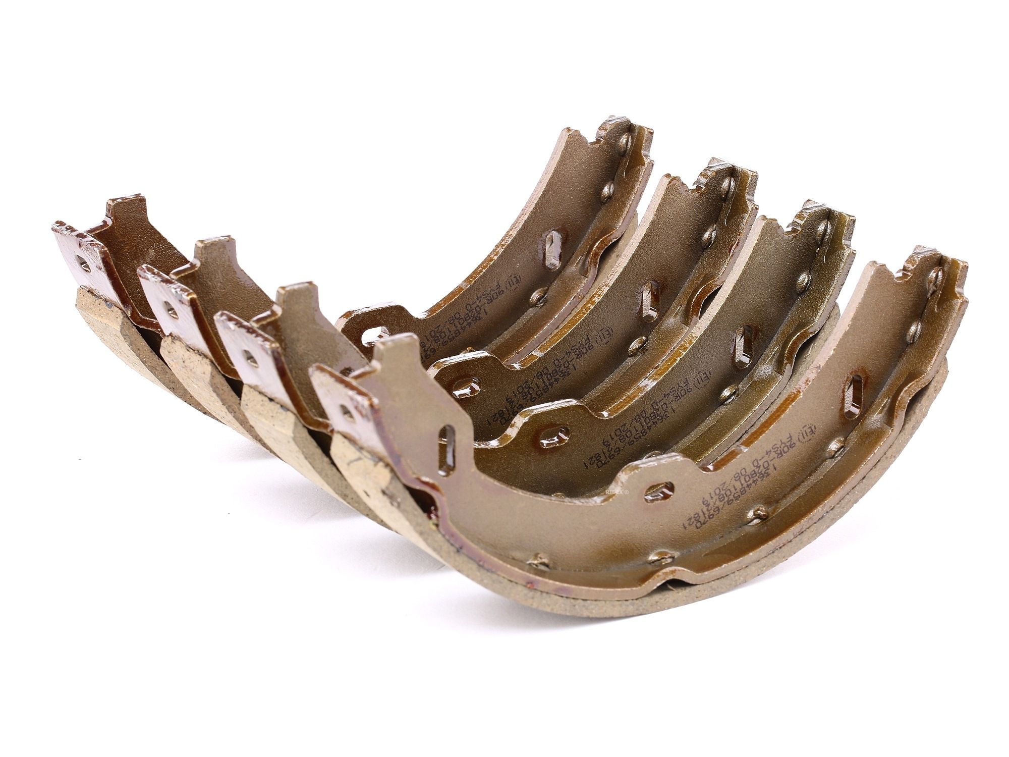 RIDEX Mâchoires De Frein 70B0343 Garniture De Frein,Jeu De Mâchoires De Frein MERCEDES-BENZ,CLASE E 