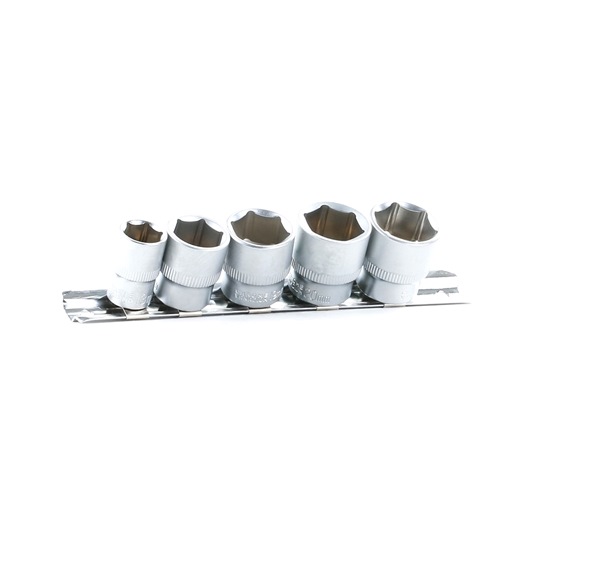 Socket Set Square Drive Tang Size: 10 (3/8")mm (inch), Spanner size: 13, 17, 19, 20, 21 mm