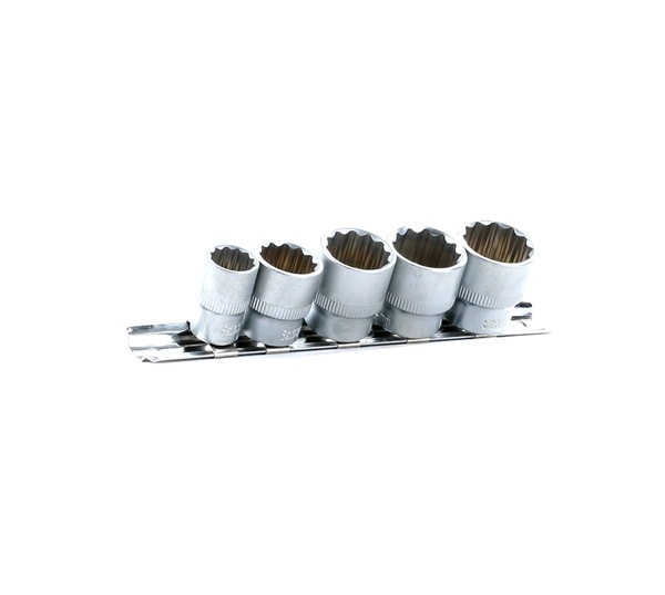 Steckschlüsselsatz Maße Antriebsvierkant: 10 (3/8")mm (Zoll), SW: 13, 17, 19, 20, 21 mm