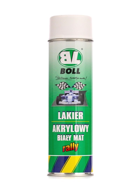 Automotive paints BOLL 0010126 for car (Contents: 500ml, White, Spraycan)