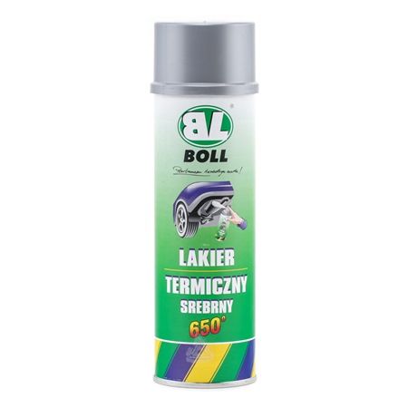 Motor-Farbe (stark erhitzt) BOLL 001018 für Auto (Sprühdose, silber, Inhalt: 500ml)