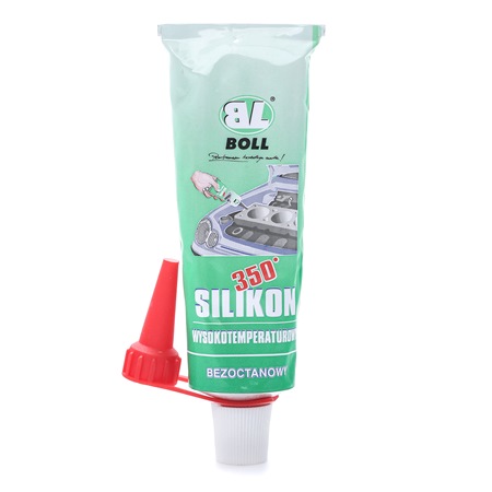 Sellador de parabrisas y vídrio BOLL 007010 para auto (negro, Cartucho, Contenido: 310ml)