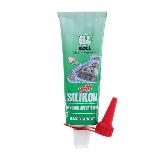 Sellador de juntas BOLL 0070102 para auto (Tubo, rojo, Silicona, Contenido: 80ml)