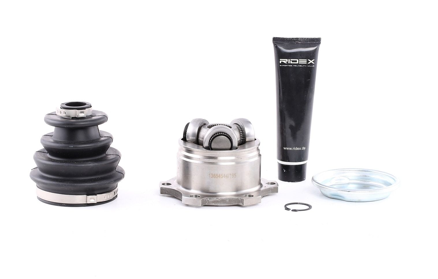 RIDEX Tête De Cardan 5J0284 Jeu de joints, arbre de transmission VW,AUDI,FORD,PASSAT 3B3,PASSAT 3B2,