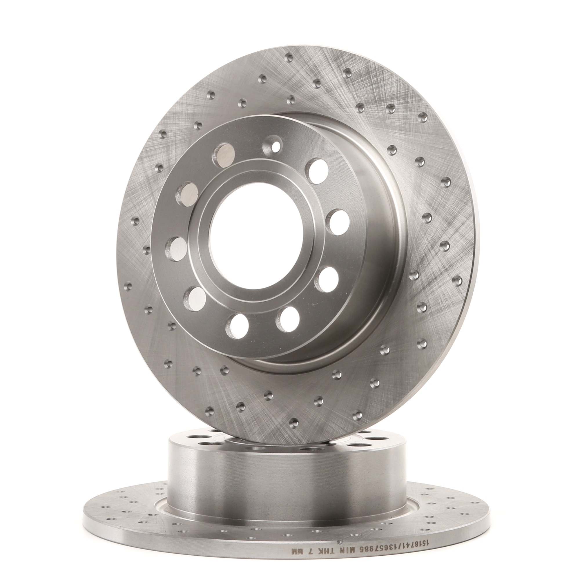 RIDEX Disques De Frein 82B1730 Frein à Disque,Disque de frein AUDI,VW,SKODA,A3 8P1,A3 Sportback 8PA,