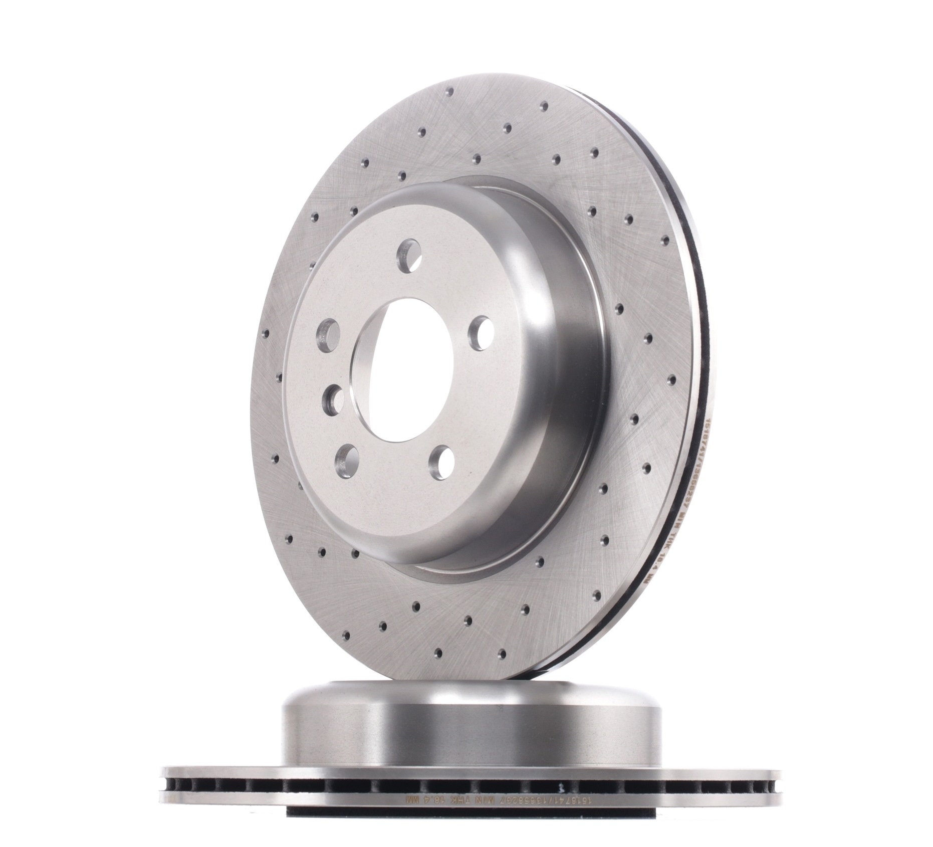 RIDEX Disques De Frein 82B1748 Frein à Disque,Disque de frein BMW,5 F10, F18,5 Touring F11