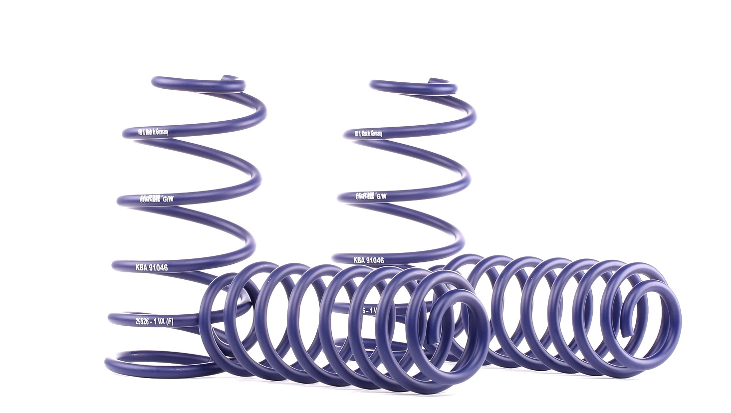 H&R Jeu de suspensions, ressorts 29526-1 VW,SEAT,GOLF IV 1J1,BORA 1J2,LEON 1M1,TOLEDO II 1M2