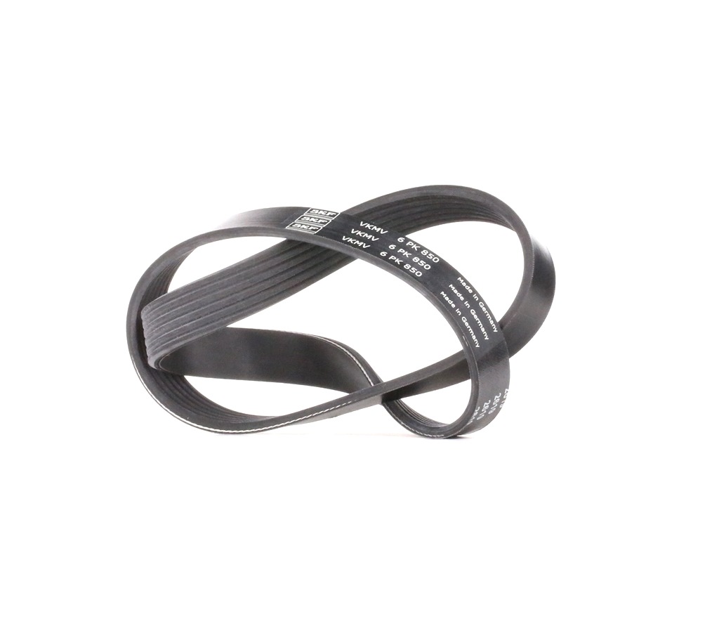 SKF Courroie Trapézoïdale à Nervures VKMV 6PK850 RENAULT,SUBARU,PEUGEOT,CLIO I B/C57_, 5/357_,TRAFIC