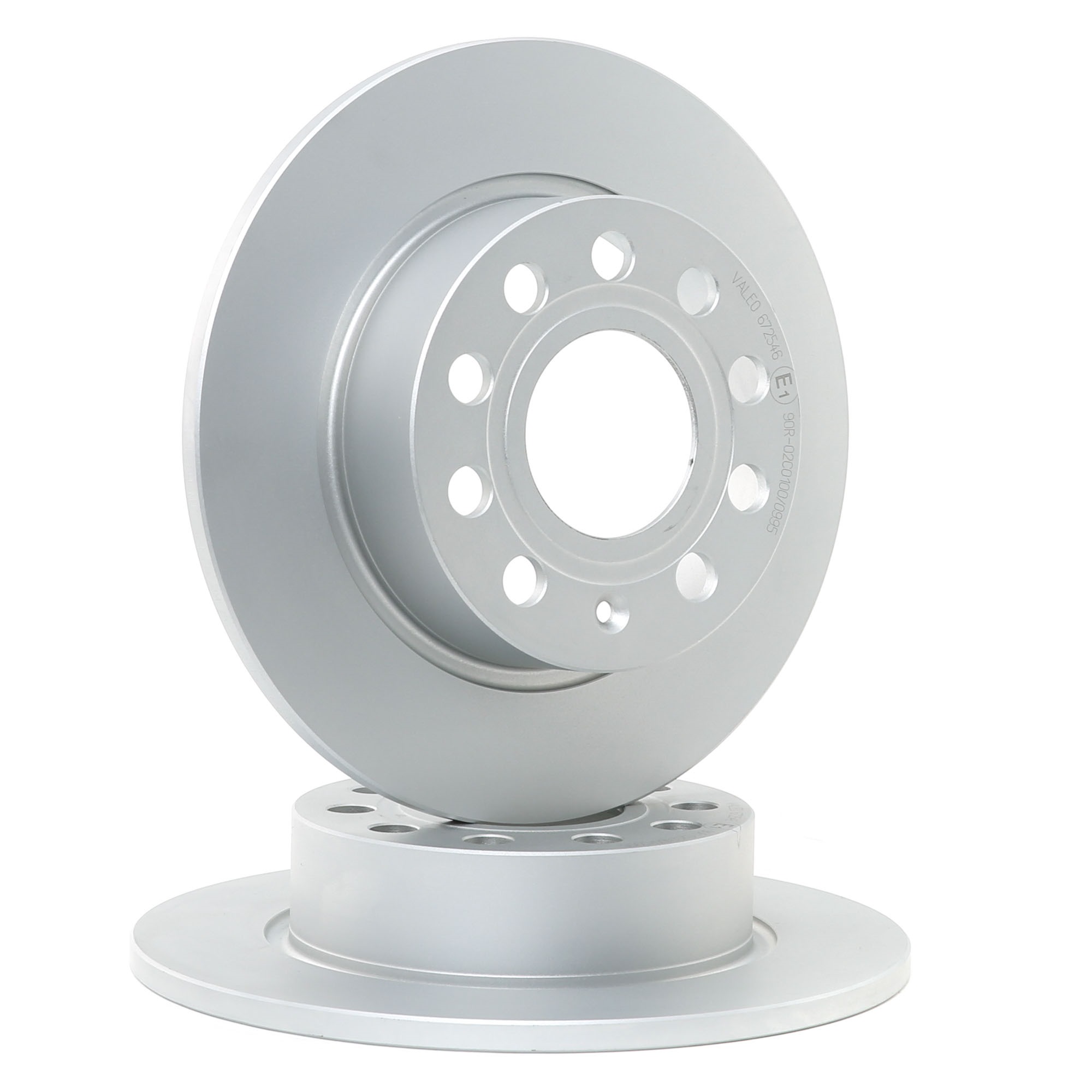 VALEO Disques De Frein COATED 672546 Frein à Disque,Disque de frein VW,AUDI,SKODA,GOLF V 1K1,GOLF VI