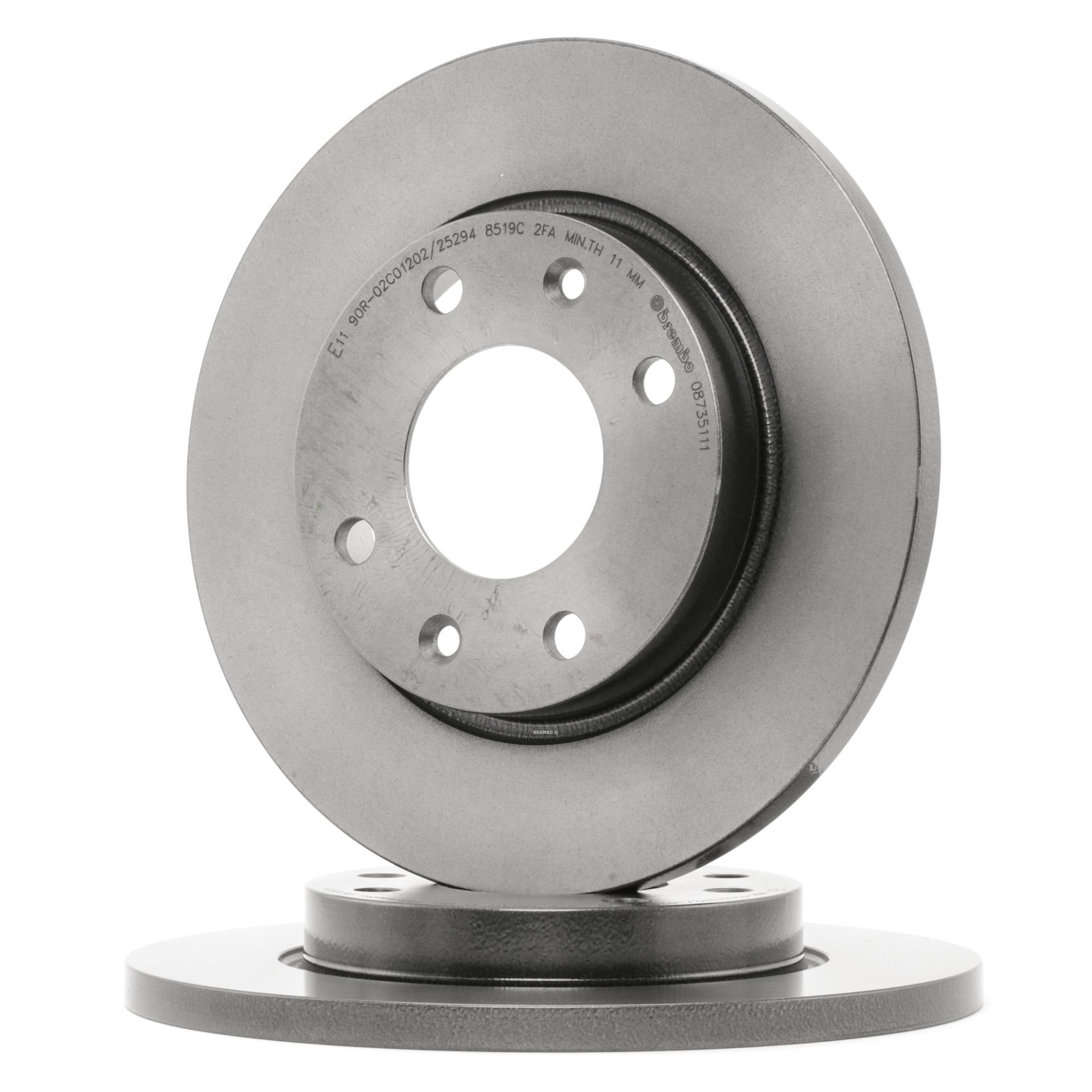 BREMBO Disques De Frein COATED DISC LINE 08.9606.11 Frein à Disque,Disque de frein PEUGEOT,206 Fastb