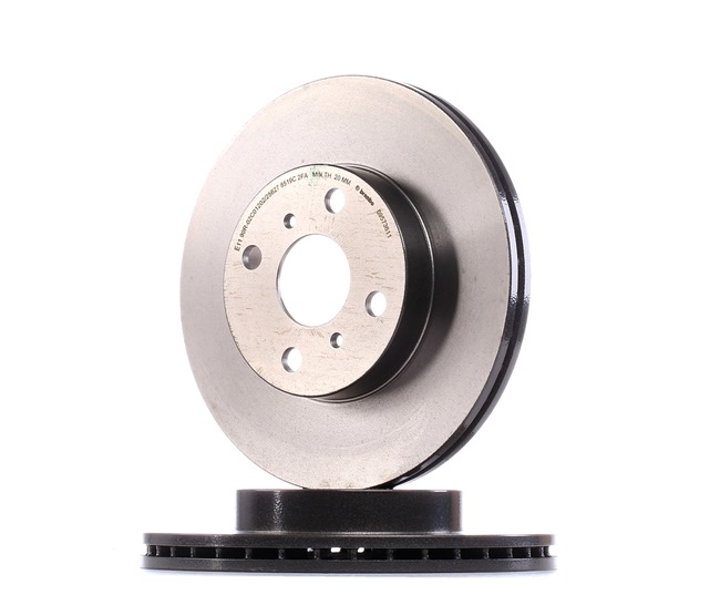 Bremsscheibe Bremsscheibendicke: 22mm, Lochanzahl: 4, Ø: 255mm mit OEM-Nummer 4351212550