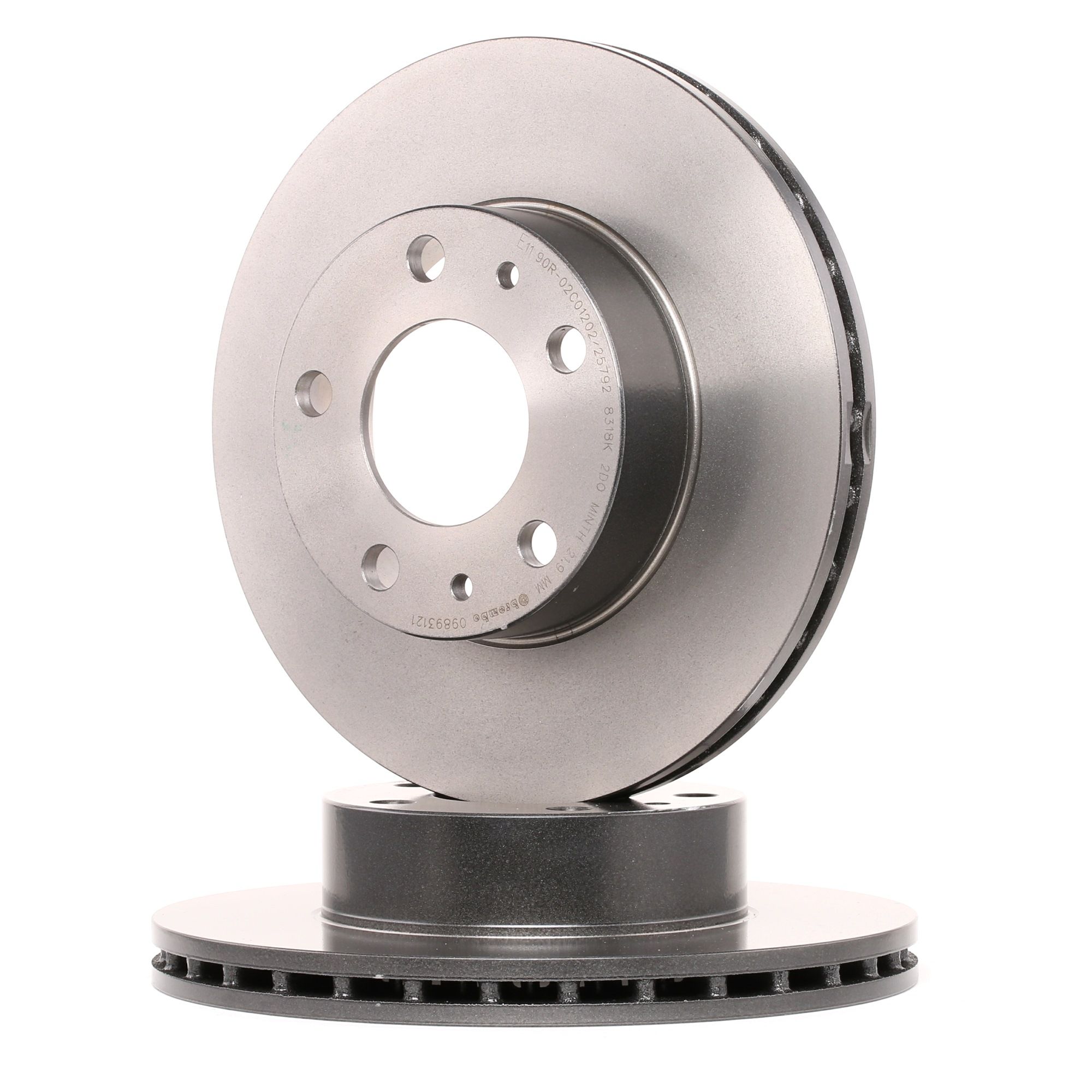 BREMBO Disques De Frein COATED DISC LINE 09.8931.21 Frein à Disque,Disque de frein FIAT,PEUGEOT,CITR