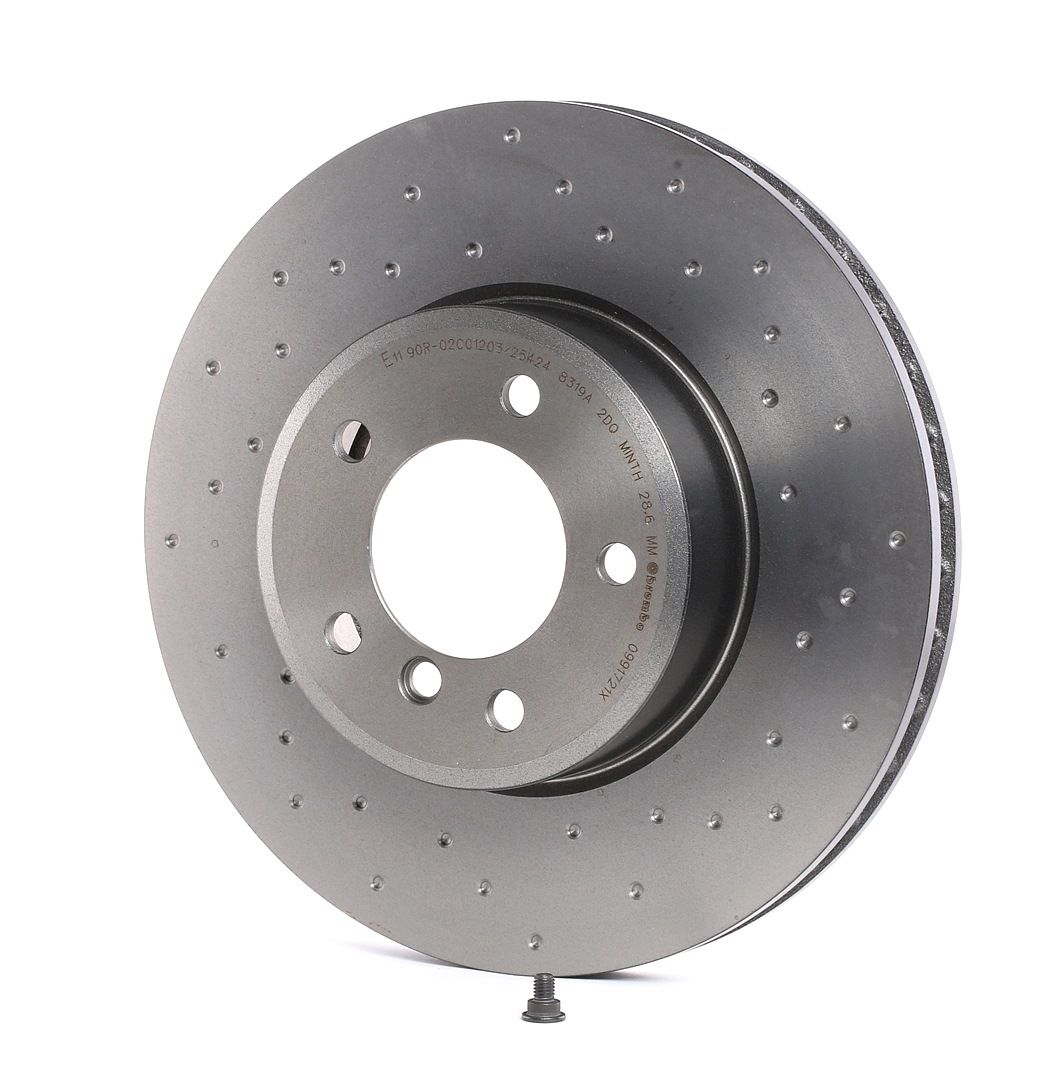 BREMBO Disques De Frein XTRA LINE 09.9172.1X Frein à Disque,Disque de frein BMW,5 E60,5 Touring E61,