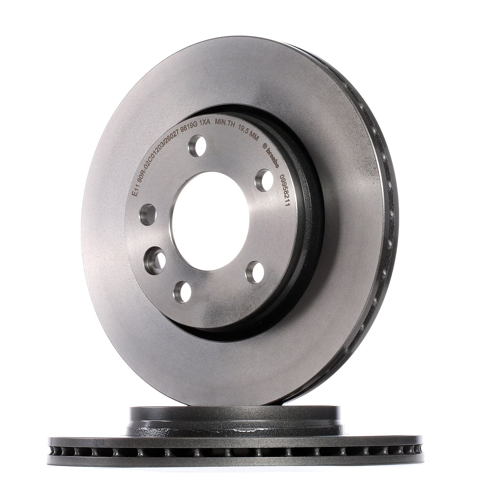 BREMBO Disques De Frein COATED DISC LINE 09.9582.11 Frein à Disque,Disque de frein VW,TRANSPORTER V