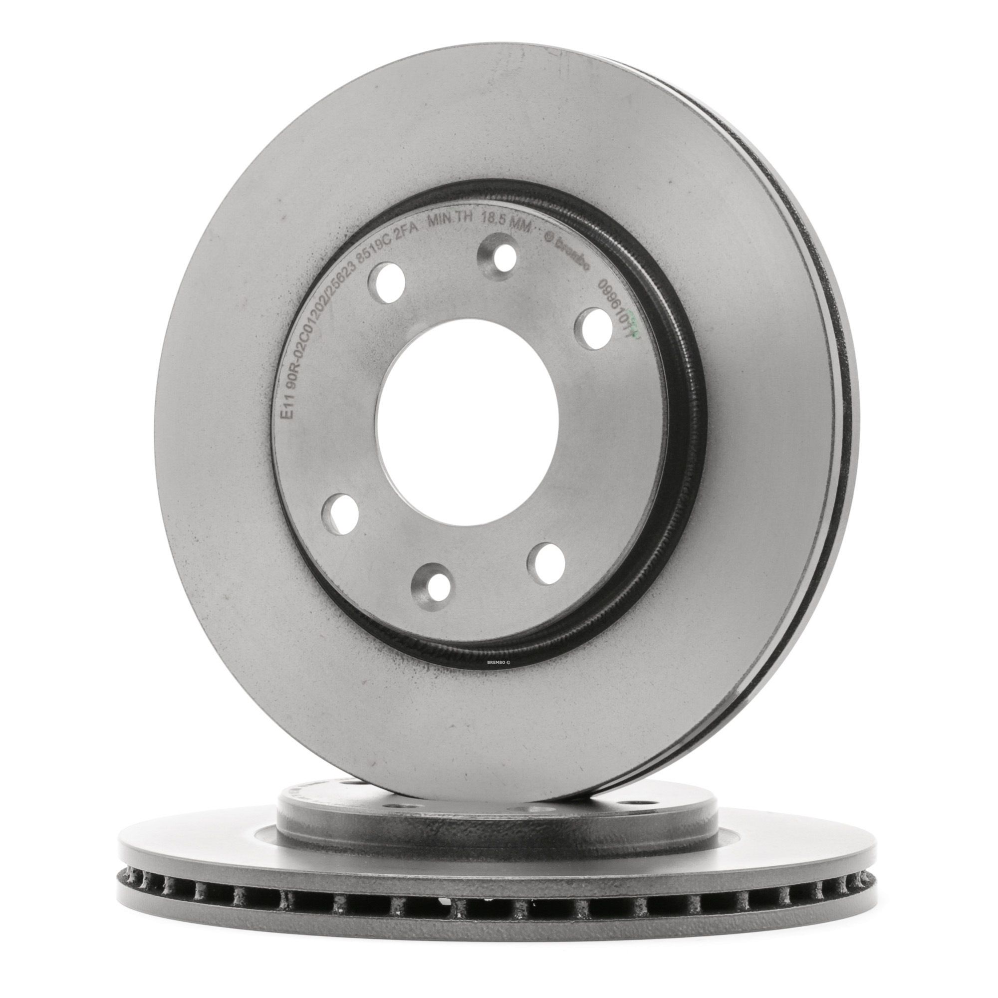 BREMBO Disques De Frein COATED DISC LINE 09.9610.11 Frein à Disque,Disque de frein PEUGEOT,206 Fastb