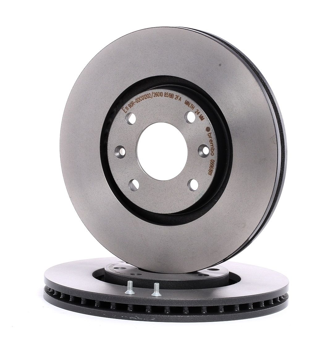 BREMBO Disques De Frein COATED DISC LINE 09.9619.11 Frein à Disque,Disque de frein CITROËN,DS,C3 I F