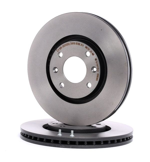 Bremsscheibe Bremsscheibendicke: 26mm, Lochanzahl: 4, Ø: 283mm mit OEM-Nummer 424984