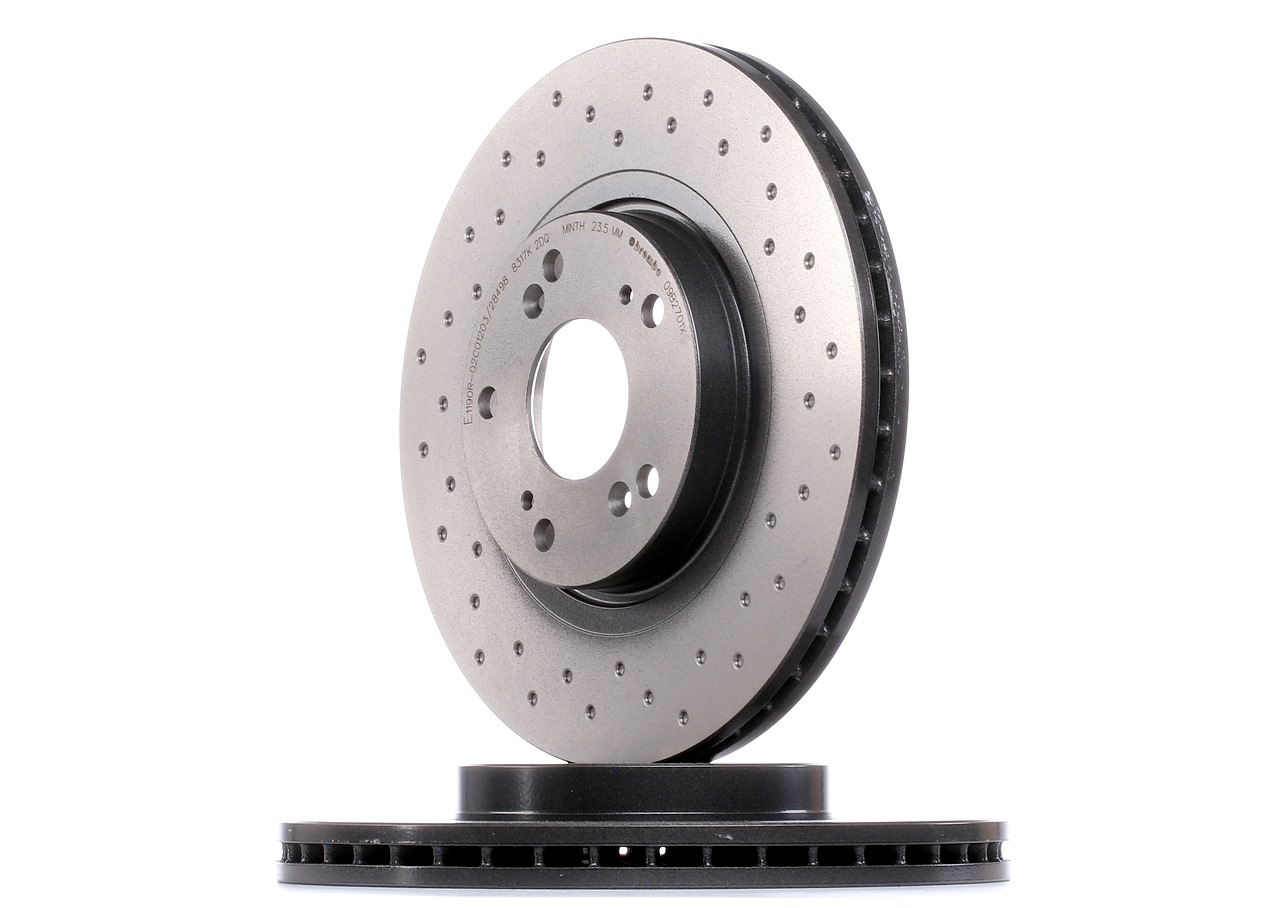 BREMBO Disques De Frein XTRA LINE 09.B270.1X Frein à Disque,Disque de frein HONDA,ACCORD VIII CU,ACC