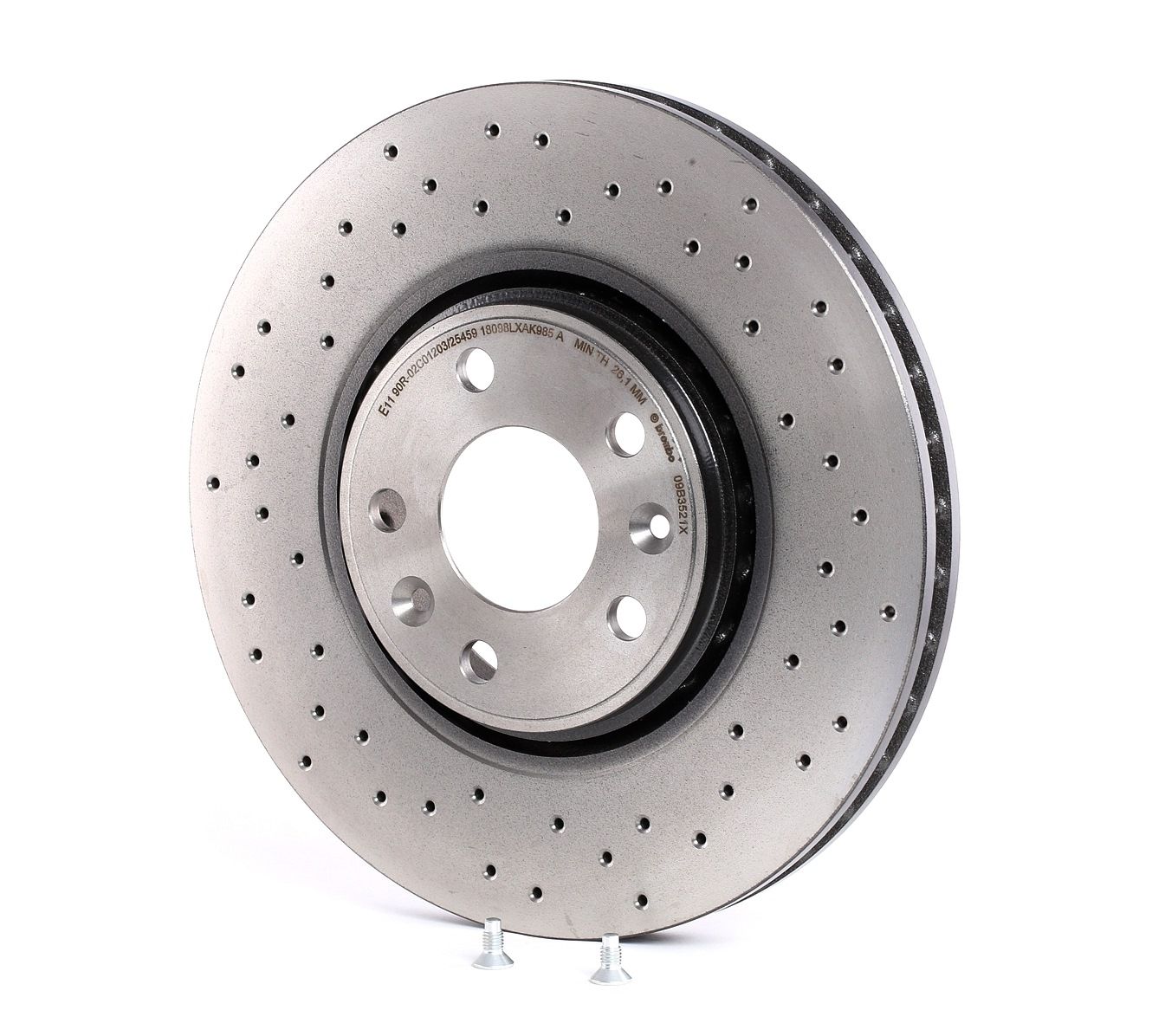 BREMBO Disques De Frein XTRA LINE 09.B352.1X Frein à Disque,Disque de frein RENAULT,CLIO IV,LAGUNA I