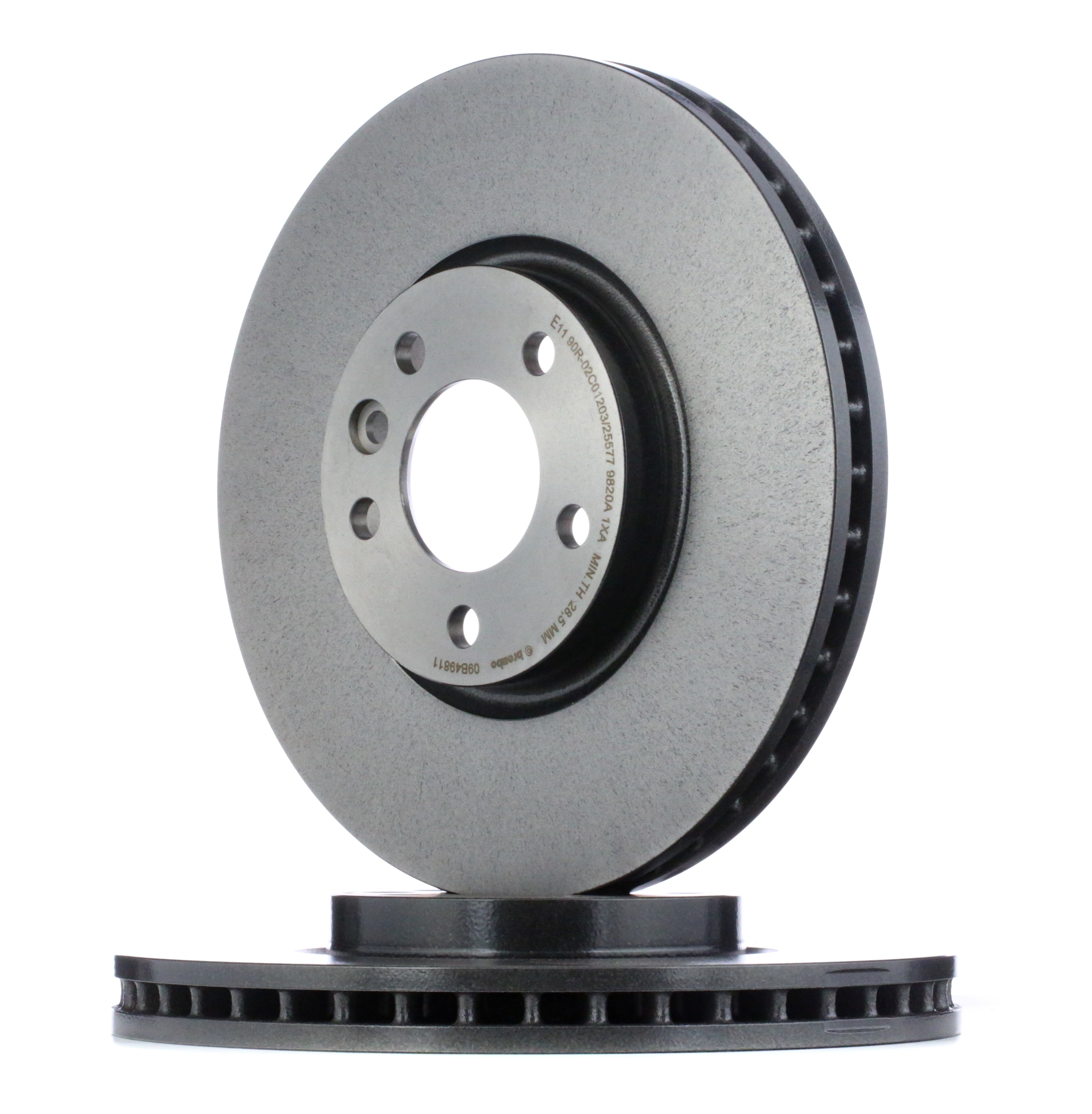 BREMBO Disques De Frein COATED DISC LINE 09.B498.11 Frein à Disque,Disque de frein VW,TRANSPORTER V